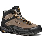 ASOLO Men's Eldo Evo Mid LTH GV Hiking Boots | Water-Resistant Suede Upper, Mono-Density EVA Midsole, High-Traction Vibram Outsole