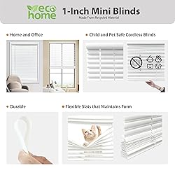 DEZ FURNISHINGS Cordless 1" Mini Blind, Room
