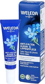 Weleda Contouring Eye Lip Cream Collagen Boost Blue Gentian Edelweiss Vegan 10ml view 2