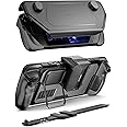 JSAUX ModCase Compatible with Steam Deck/Steam Deck OLED, PC0104 Modular Valve Steam Deck Case Include Protective Case, Face Cover, Cooling Fan, Metal Bracket and Strap - Cooler Set
