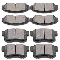 cciyu D536 D787 8pcs Front & Rear Ceramic Brake