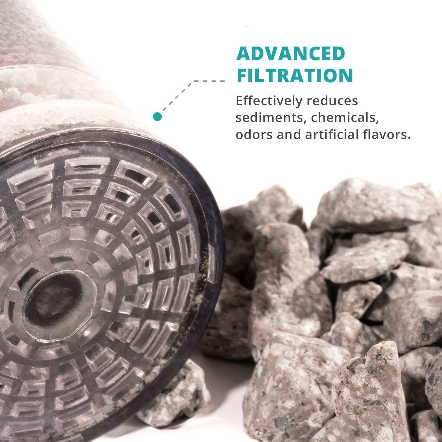 Nikken Waterfall 1 Filter Cartridge 13845 - Replacement for Gravity Water Filter Purifier System 1384 - PiMag Water System Components - Helps Body Recover from Acidity - Up to 45 liters of Water a Day: Home & Kitchen