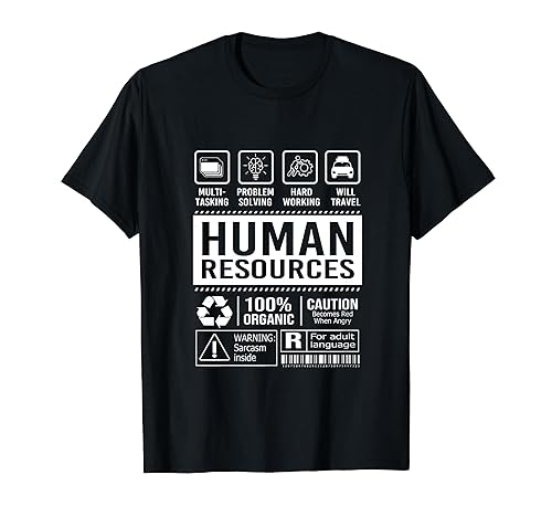 Vintage Human Resources Funny HR Manager T-Shirt in Kenya Whizz