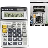 Merangue 12 Digit Desktop Standard Function Calculator (1080-9591-00-000), Small