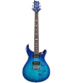 Amazon.com: PRS SE Custom 24-08 Electric Guitar, Turquoise with