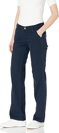 Amazon Co Jp Carhartt レディース オリジナルフィット クローフォードパンツ Us サイズ 12 カラー ブルー 服 ファッション小物