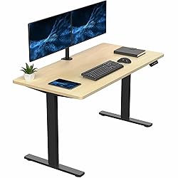 VIVO Electric 55 x 28 in Standing Desk, Memory