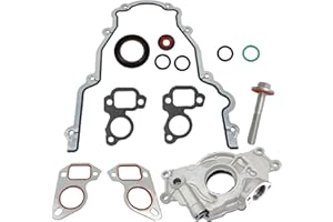 YzusGomumu M295HV High Volume LS Oil Pump Kit with Gaskets and Balancer Bolt Compatible with 4.8L 5.3L 6.0L Chevrolet Silverado Avalanche Suburban Tahoe Trailblazer GMC Sierra Yukon Cadillac Escalade