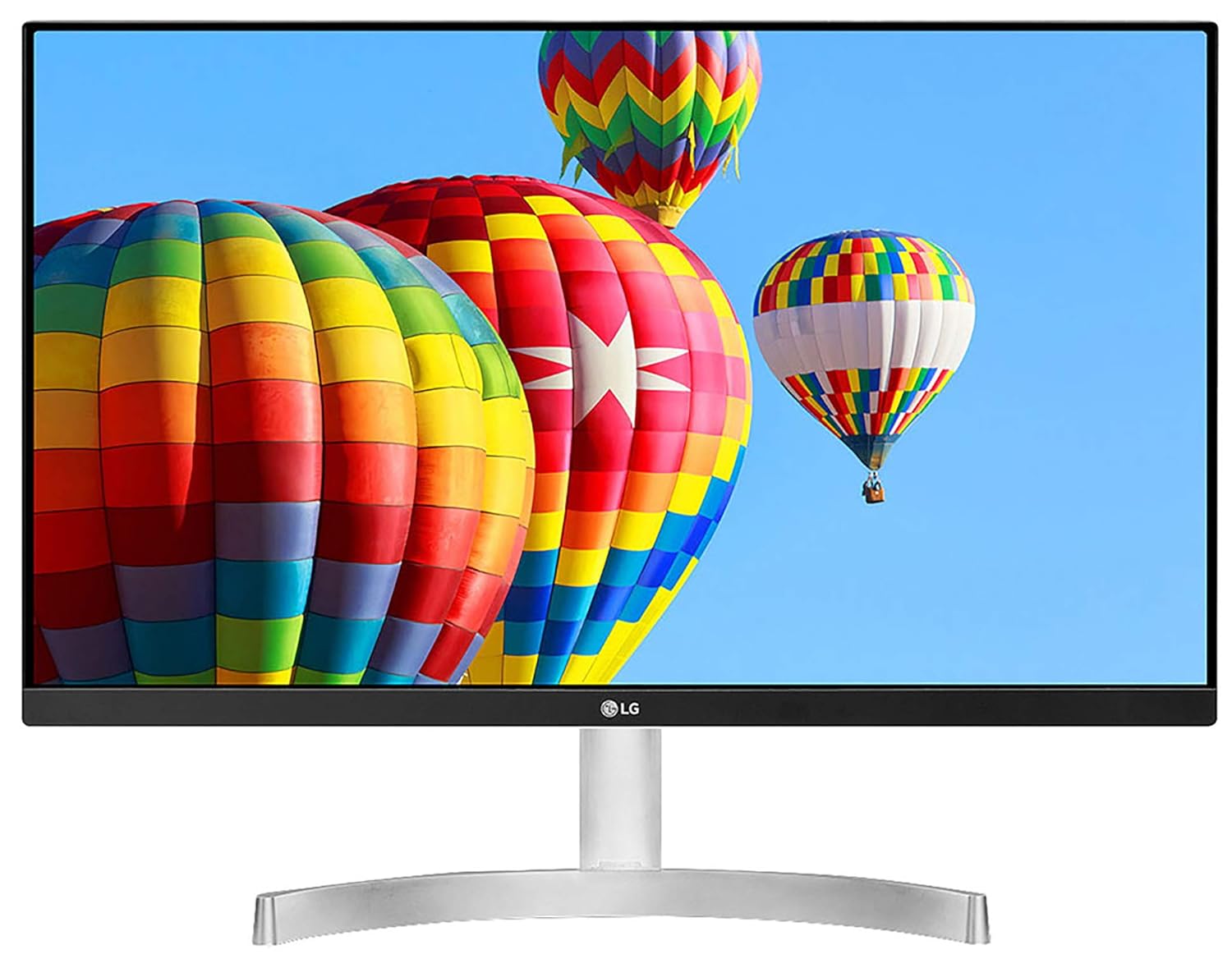 LG 24-inch (60.96 cm) Full HD IPS Monitor - 24MK600M (White)