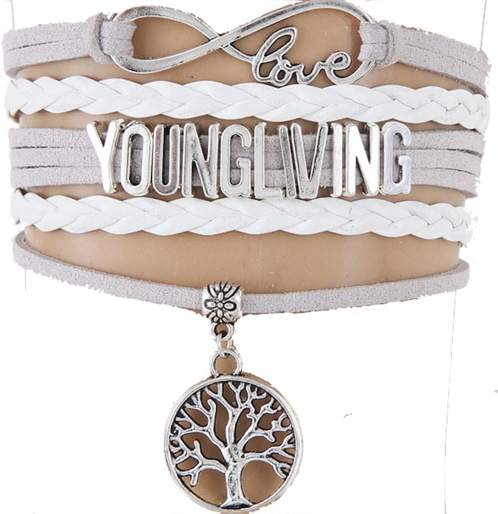 YOUNG LIVING Essential Oils Heart Love Charm Bracelet Distributor Supplies Downline Gift Infiniti Jewelry