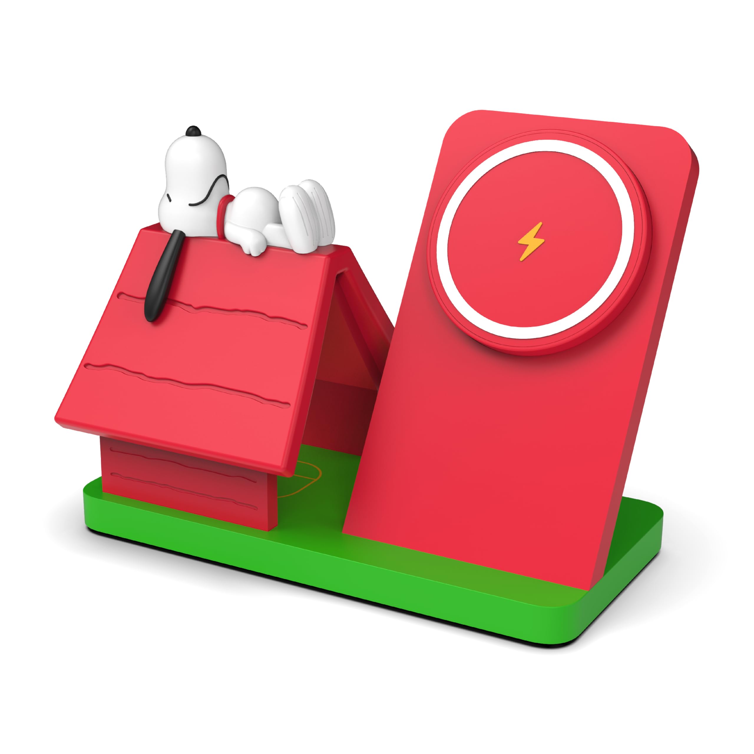 SOAR Peanuts Wireless Charging Station Red Dog House