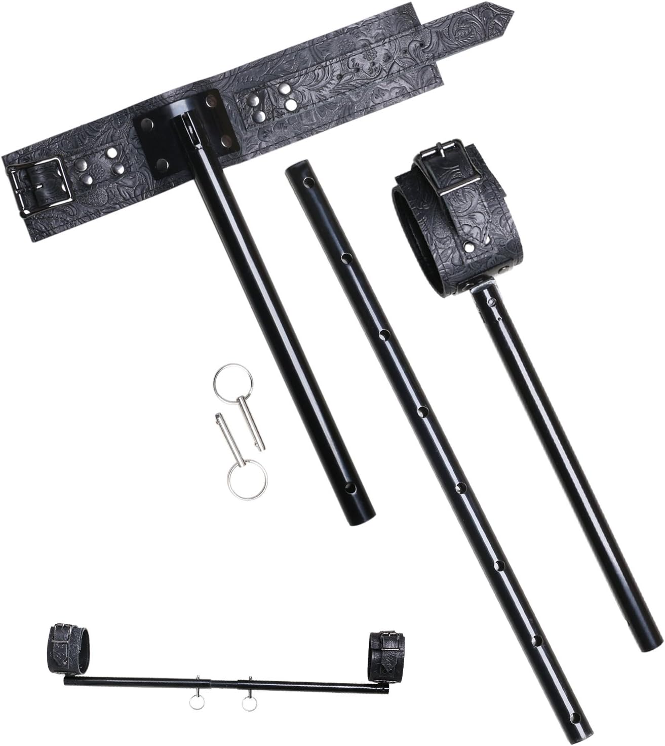 JAKIELAX Spreader Bar Position Master Adjustable Cuffs Sports Training