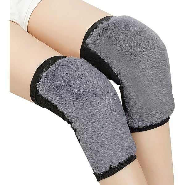 Men Women Thick Wool Leg Warmers Winter Rheumatic Arthritis Knee Braces Leggings Leg Sleeves Ski Cycling Running Knee Wraps