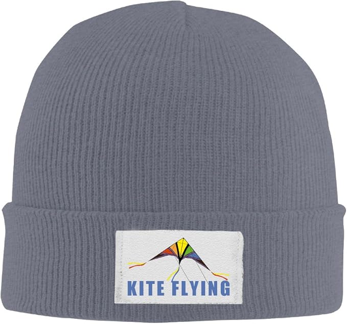 Kite Flying Mens Unisex Beanie Hat Woolen Cap at Amazon Men’s Clothing