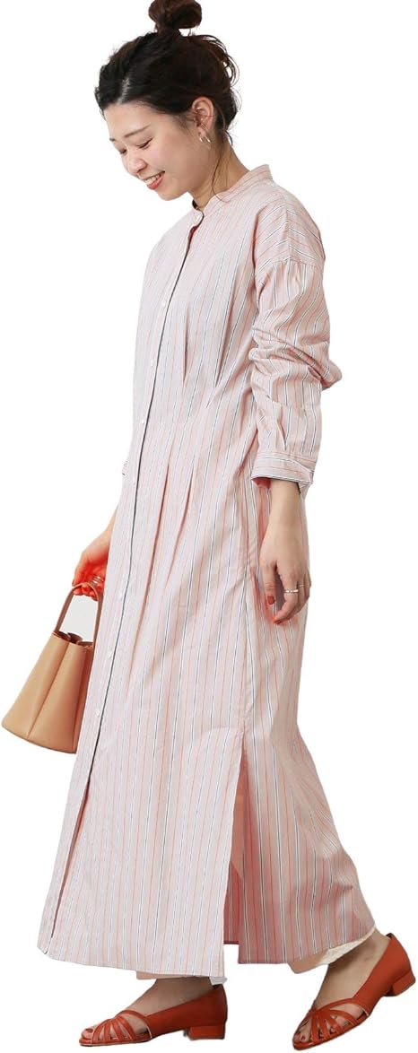 Amazon ジャーナルスタンダード タイプライターウエストタックワンピース フリー ピンク A ワンピース チュニック 通販