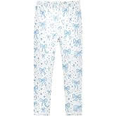 Girls Leggings Yoga Pants Tights Trousers for Kids Butterfly Cat Cheetah Cow..