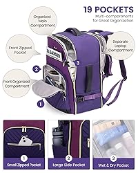 LOVEVOOK Travel Backpack for Women,40L Carry On