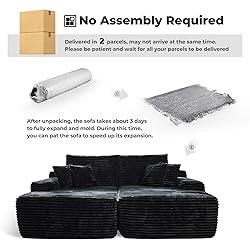 ovios 81" Oversized Sectional Double Lounge Chaise