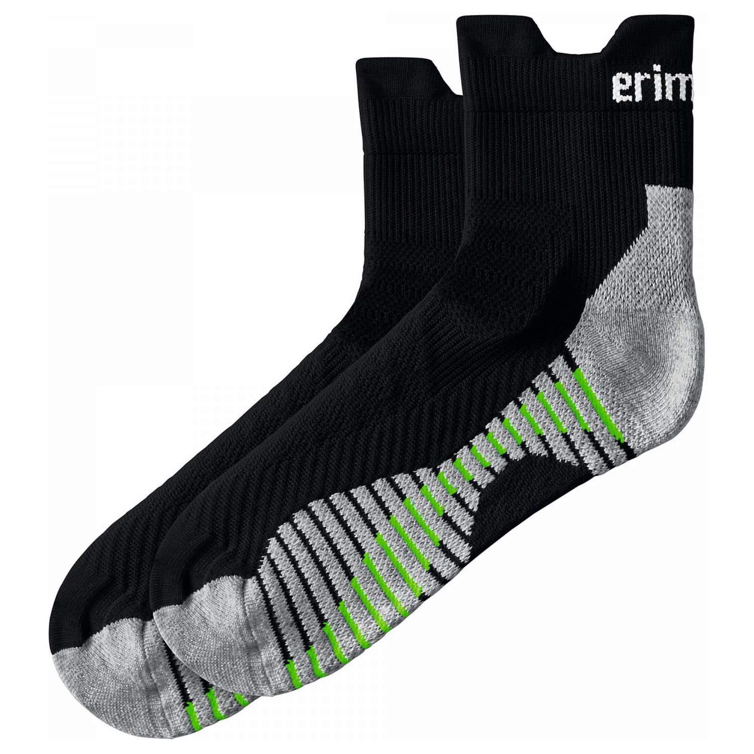 Erima Women Running Socks - Black, 35-38
