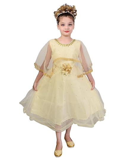 golden frock