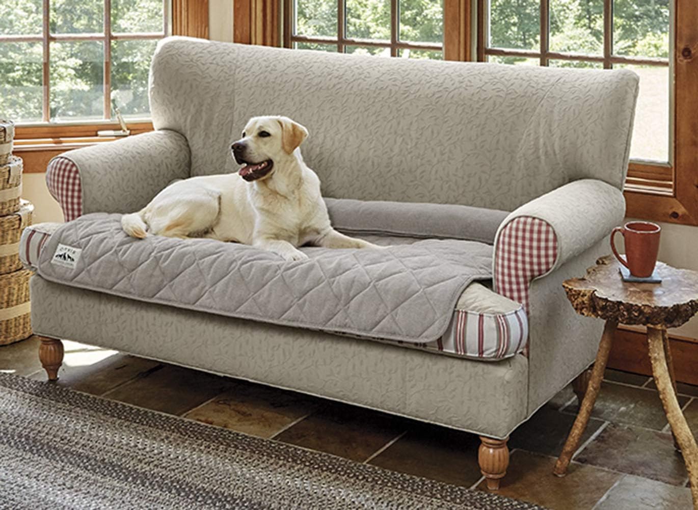 orvis sofa cover dog