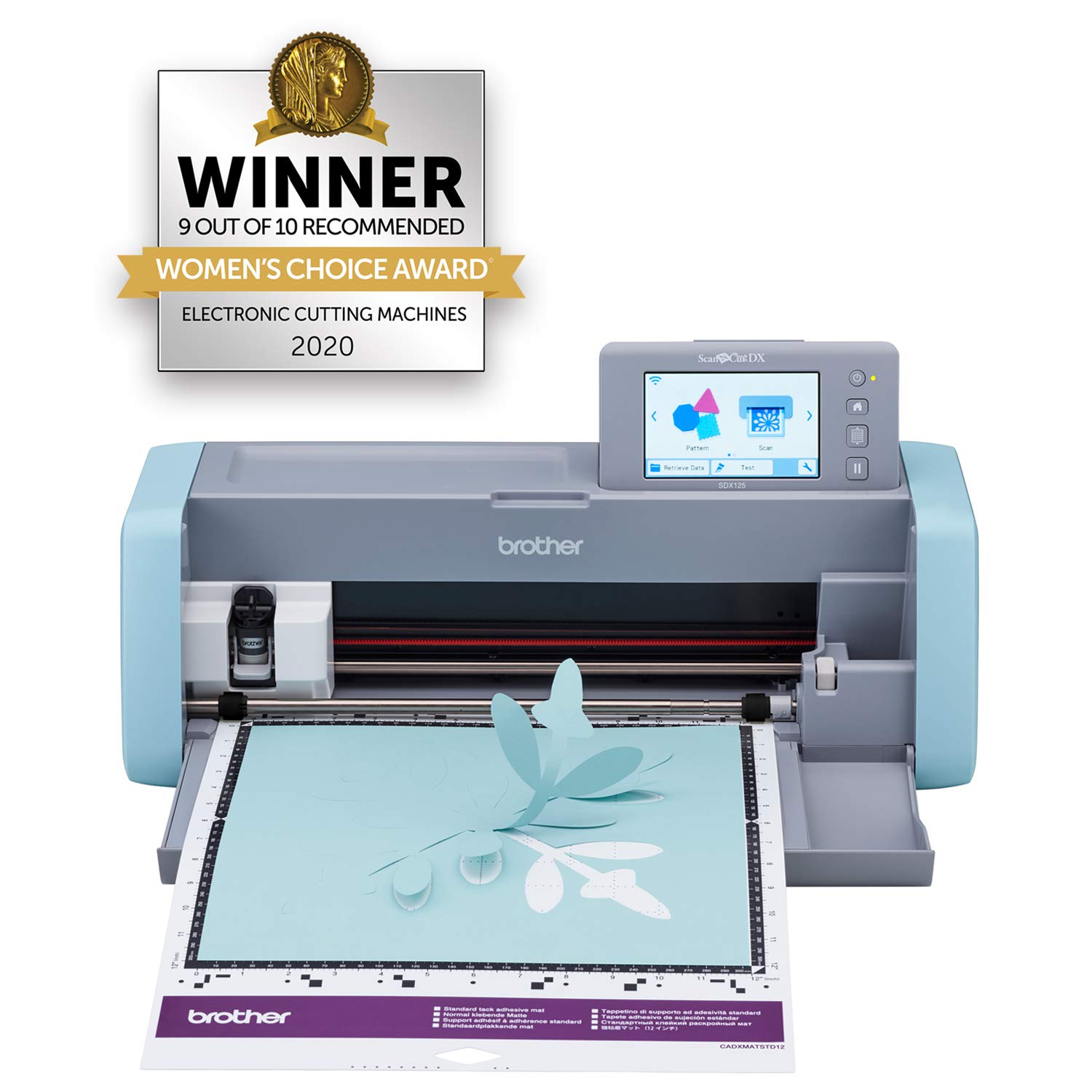 Brother ScanNCut SDX125E Electronic DIY Cutting Machine with Scanner