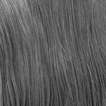 Amazon Com Dark Silver Grey Clip In Hair Extensions 100 Remy
