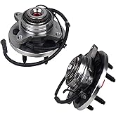 KUSATEC 515142 Front 2PCS 4WD AWD Wheel Bearing and Hub Assembly Compatible with Ford Expedition F-150, Lincoln Navigator 2011 2012 2013 2014, 6 Lug Bolts w/ABS