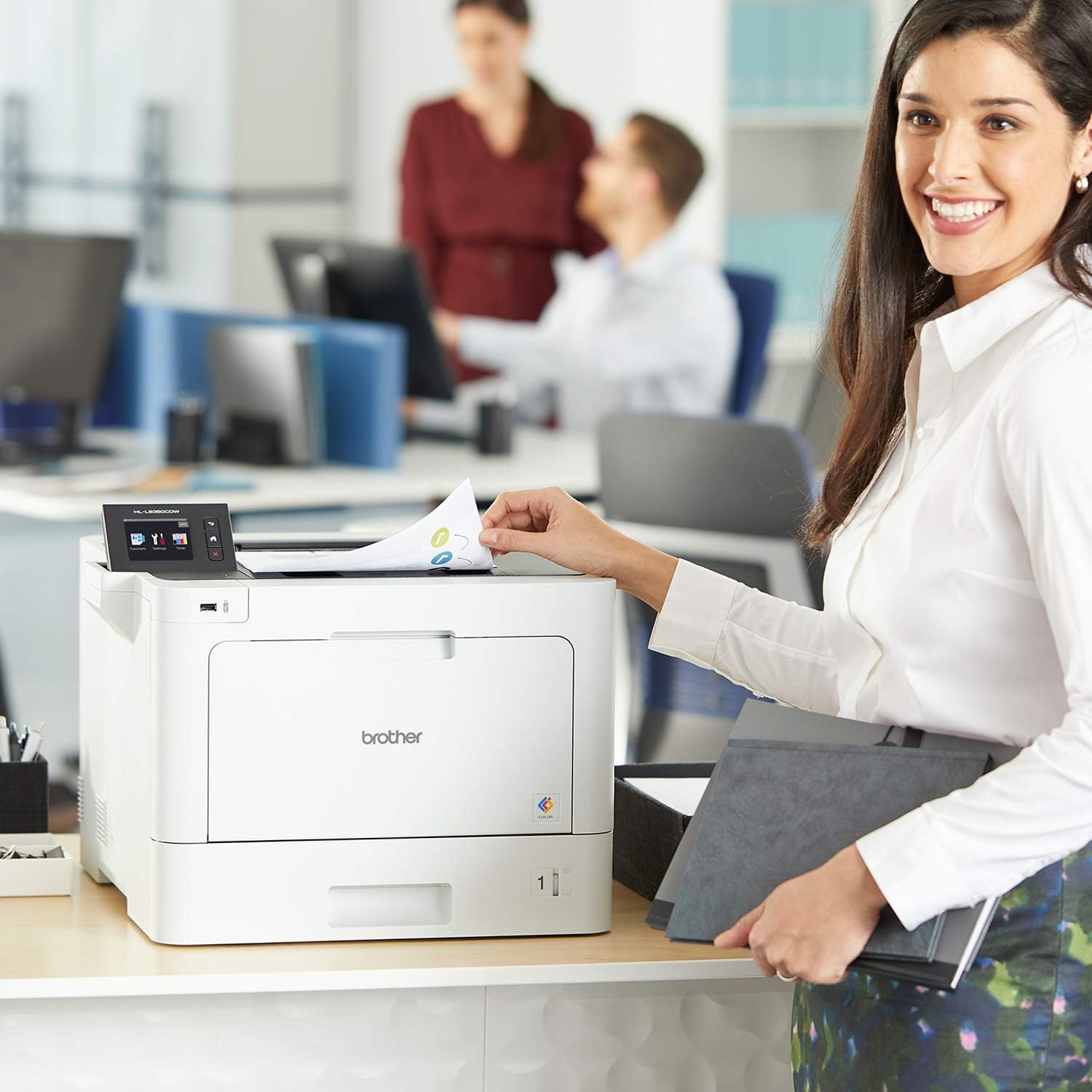 Brother Business Color Laser Printer, HL-L8360CDW, Wireless Networking, Automatic Duplex Printing, Mobile Printing, Cloud printing,  Dash Replenishment Ready: Office Products