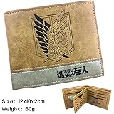 YOYOSHome Japanese Anime Cosplay Short Purse Wallet Clip Billfold