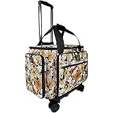 BatlFrist Rolling Teacher Bag with Five 360-Degree Rotating Wheels,Fits for 15.6" Laptop