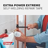 tesa Extra Power Extreme Repair Tape Self-Fusing Silicone 2.5 m Black view 2