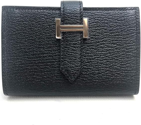 Amazon エルメス Hermes ベアンミニ コンパクトウォレット コインケース 小銭入れ 二つ折り財布 小銭入れあり シェーブル レディース 未使用 中古 財布