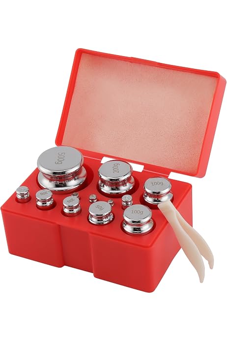 Eisco Labs Stainless Steel Double Hooked Weight - 100 Grams (0.22 Lbs) For  Physics Experiments