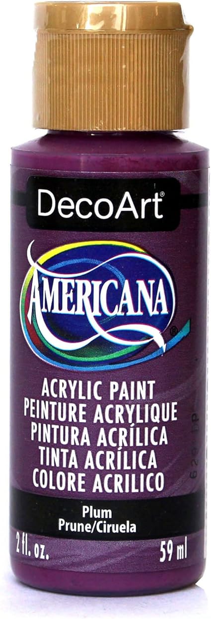 Amazon Com Decoart Americana Acrylic Paint 2 Ounce Plum
