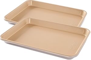 Nordic Ware Naturals Nonstick Quarter Sheet, 2 Count (Pack of 1)