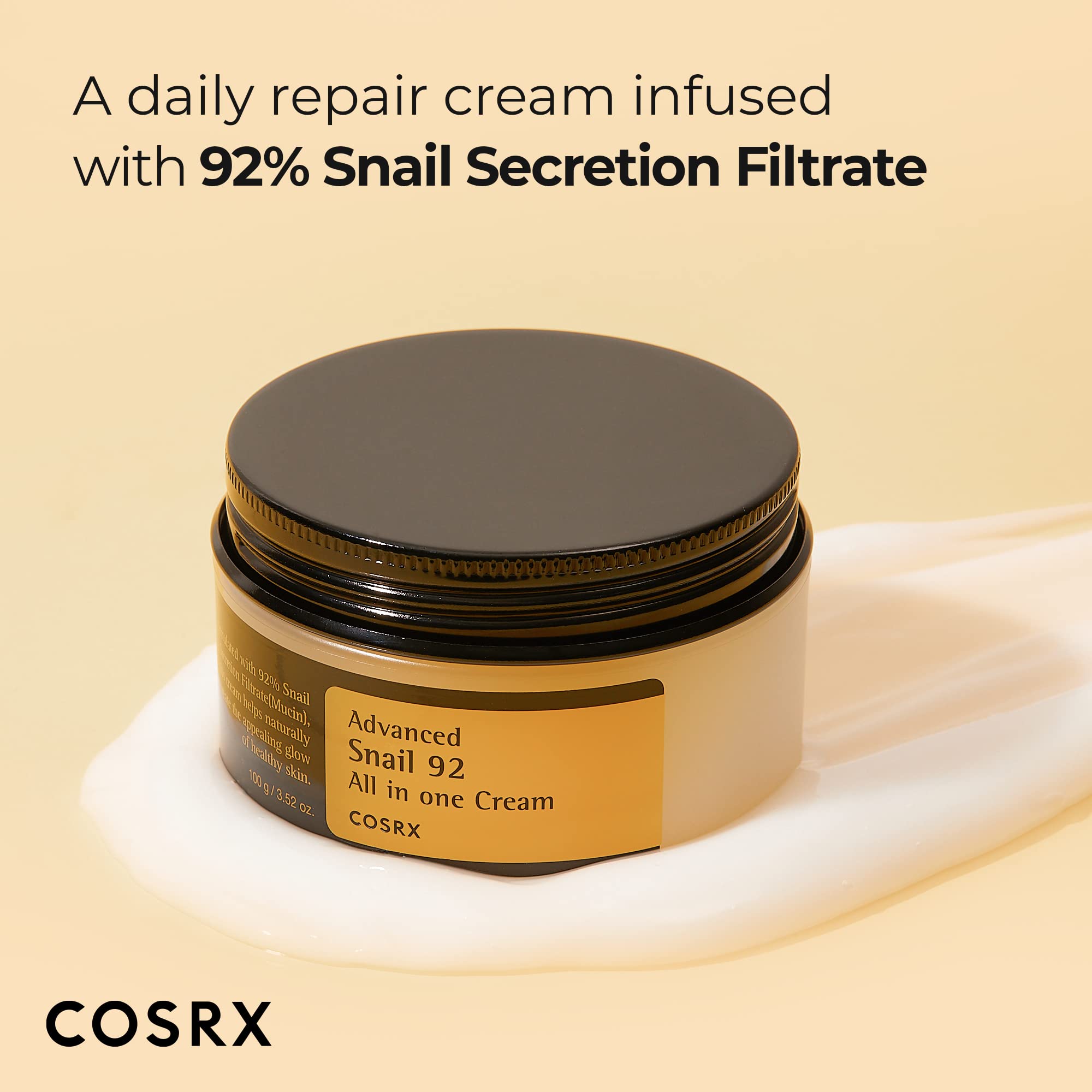 COSRX Chemical Exfoliation for Sensitive Skin- Snail 92% Moisturizer & AHA BHA PHA LHA Peeling Gel, Korean Skin Care