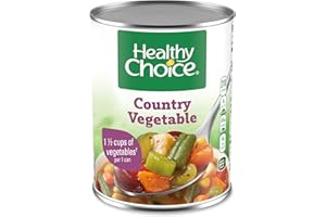 Healthy Choice Country Vegetable Soup, 15 Ounce Cans, Pack of 12