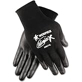 Ninja X Bi-Polymer Coated Gloves, Large, Black Size: Extra Large