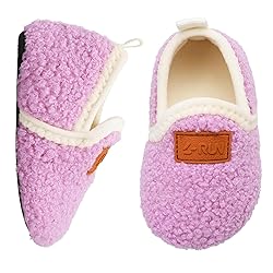 L-RUN Kids House Slippers Boys Girls Home Slippers