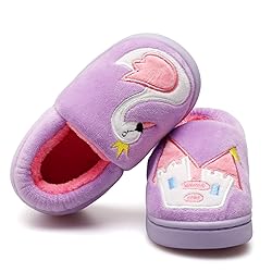 Plush Warm Slippers for Girls Boys Kids Toddlers