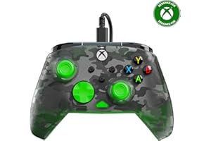 Turtle Beach XB Rematch Core Wired Controller- Ghost Black Camo/Green