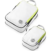 Compression Packing Cubes Set for Travel - Lightweight, Durable Clothes Organizer for Carry-On Luggage and Suitcases by TRIPPED Travel Gear
