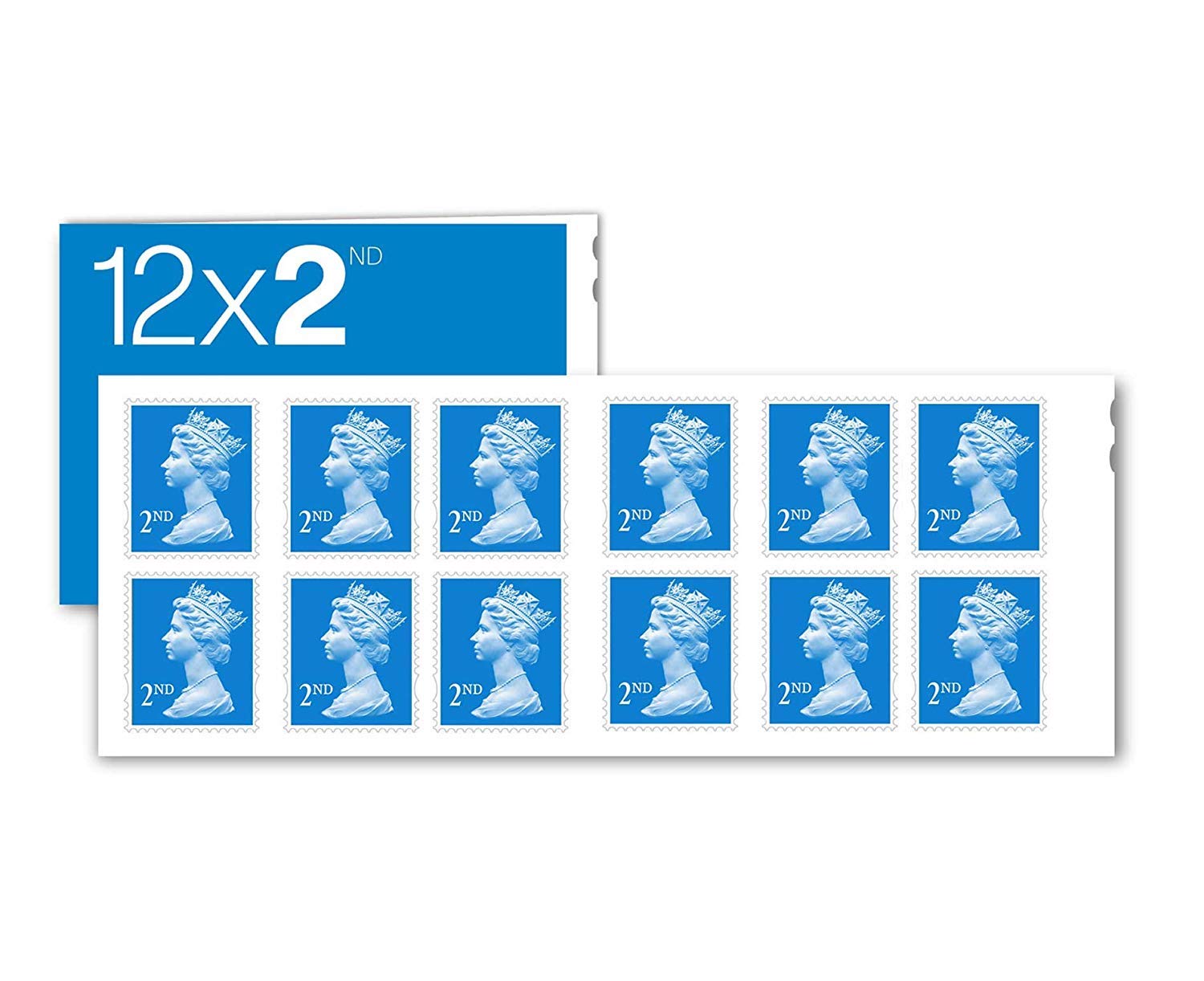 12 x Second Class Stamps (2)