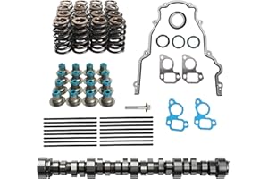 ZIDUASNEB E1840P Sloppy Stage 2 Camshaft Kit w/Gaskets Springs Pushrods Seals Fit For GM Chevy LS LS1 LS2 LQ4 LQ9 Engine 4.8 5.3 5.7 6.0 6.2L V8