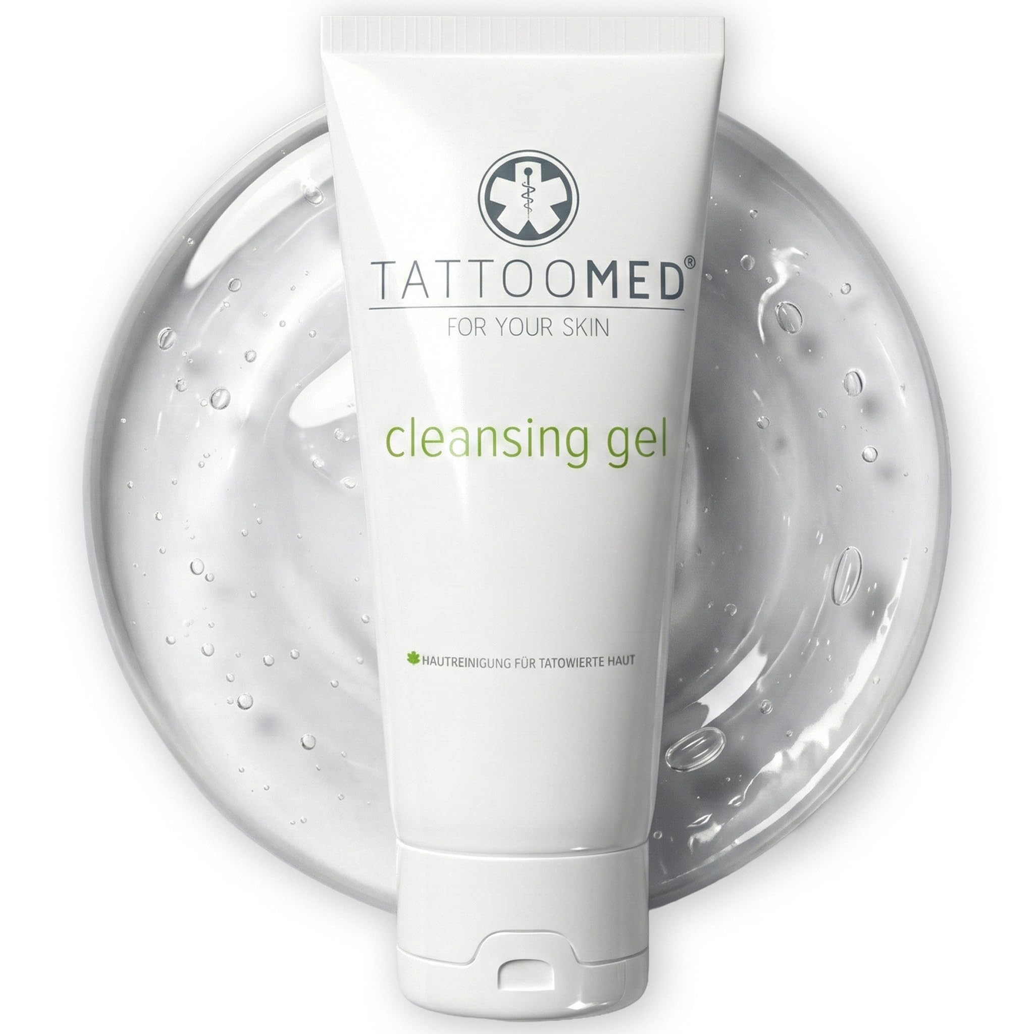 TattooMed Cleansing Gel - pH Neutral Sensitive Washing Gel for Healthy Tattoos - (1 x 100ml)