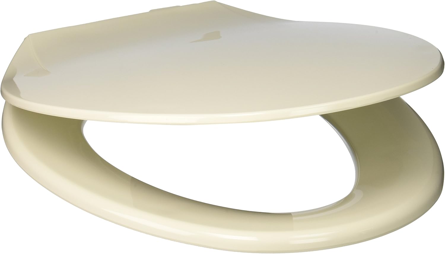 PlumbTech 22102 Deluxe Plastic Elongated Toilet Seat with Adjustable