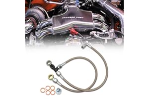 IAG Performance Turbo Oil Feed & AVCS Line for Garrett GT Series Turbo for Subaru WRX 2006-14, 04-21 STI, 05-09 Legacy GT, 04-08 Forester XT