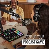 RØDE PodMic Dynamic Microphone with Integrated Swing Mount Black XLR view 7