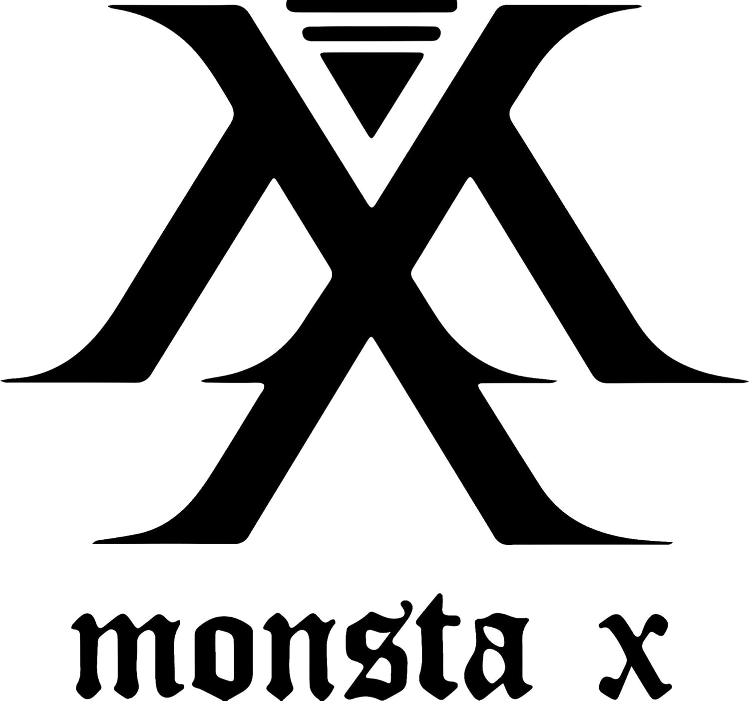 Amazon Co Jp Angdest Monsta X ロゴ Kpop プレミアム防水ビニールデカールステッカー 2枚セット ノートパソコン Macbook 電話 タブレット ヘルメット 車 窓 バンパー マグ Tuber Cup ドア 壁装飾 12 1 X 11 ブラック Ang 93 パソコン 周辺機器